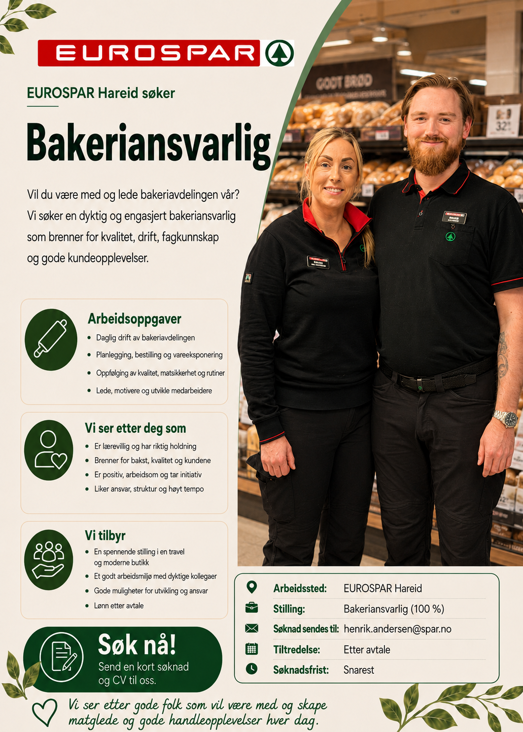 Bakeriansvarlig